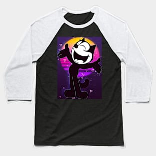 Felix The Cat Baseball T-Shirt